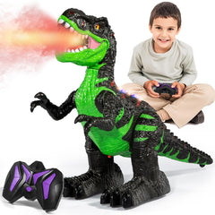 Guminnara RC dinosaur walking Trex front view for engaging play.