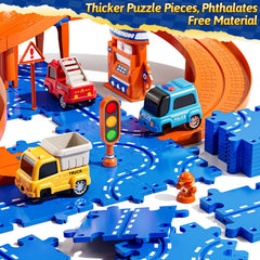Guminnara track puzzle accessories and decorations for creative track design