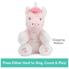 GUND Alora soft pink plush inviting cuddles and tactile exploration