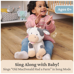 GUND Buttermilk cow plush right hoof triggers singing and phrases in play