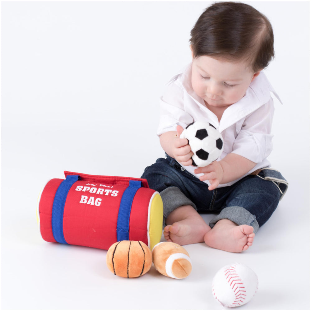 GUND baseball sound toy provides baby-friendly noise during play