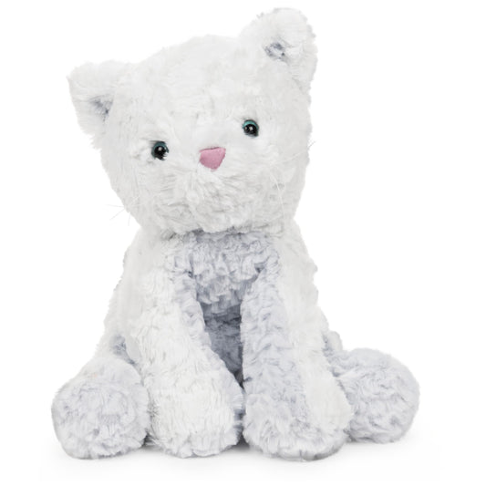 GUND Cozys Kitty Cat plush blue fur face close-up for cozy hugs