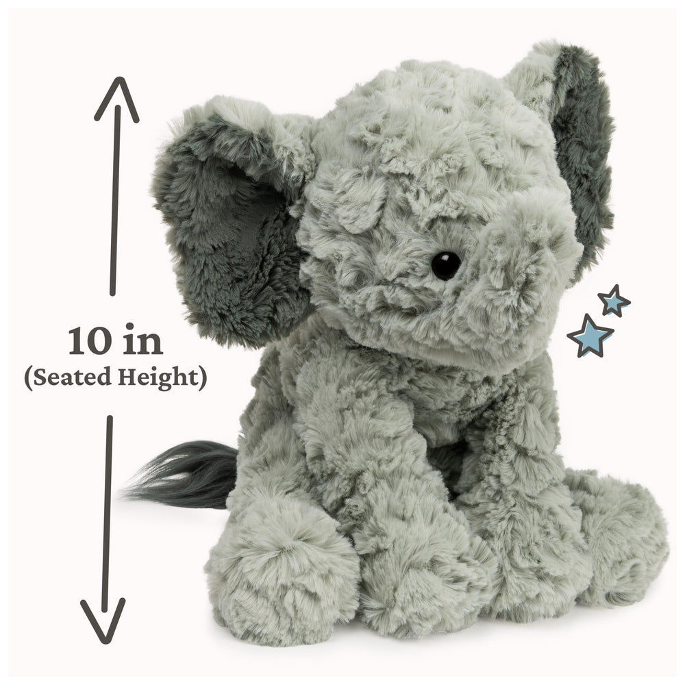GUND Cozys Elephant Plush ears open for comforting hugs