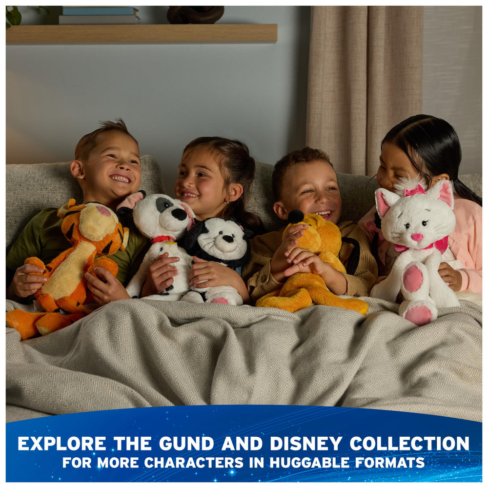 Pluto poly bag packaging keeps plush clean and ready for gifting.