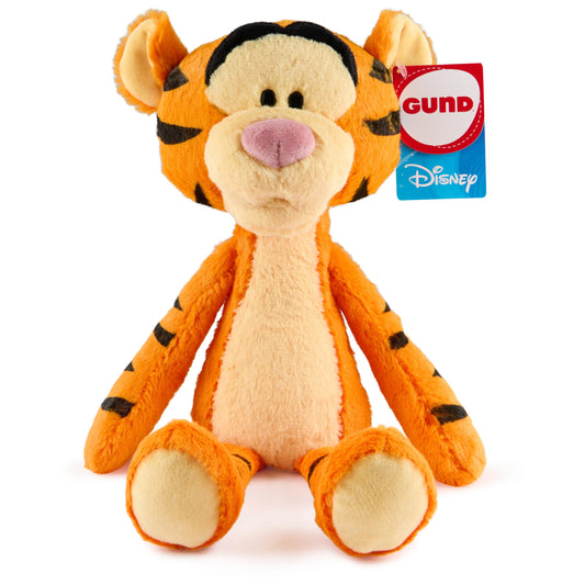 GUND Disney Tigger Toothpick Plush 15-inch poseable cuddly toy for on-the-go fun.