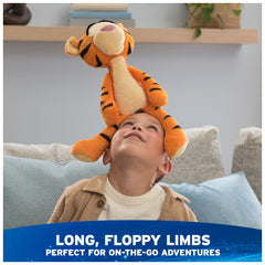 GUND Disney Tigger Toothpick Plush features durable fabrics for lasting play sessions.