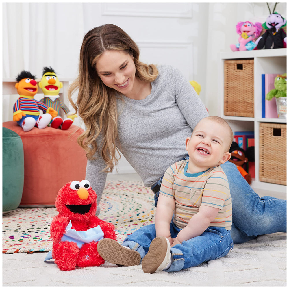 GUND Elmo offers 13 phrases with motion for engaging play