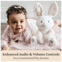 GUND Flora features baby-safe embroidered details for gentle, durable design.