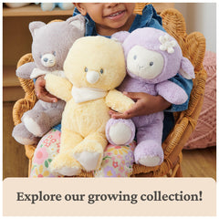 GUND classic fox plush design, long-lasting softness for growing families.