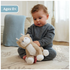 Durable, cuddle-worthy design stays soft after washing.