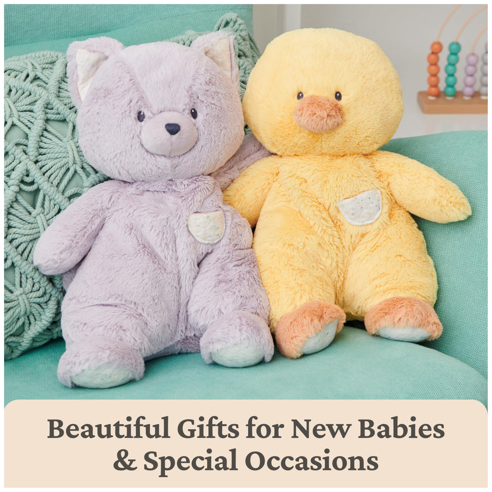 GUND Oh So Snuggly Bunny baby-safe materials for peace of mind during play.