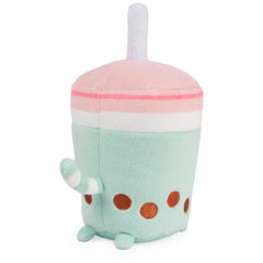 GUND Pusheen 6-inch plush shown as compact cuddle buddy.