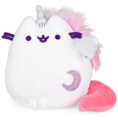 Packaging poly bag keeps GUND Pusheen Squisheen clean during transit.
