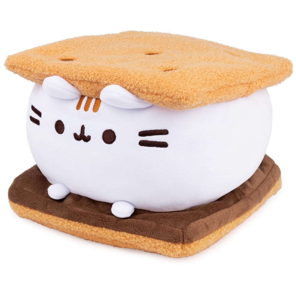 GUND Pusheen S’mores Squisheen plush chocolate detail adds tasty visual to collection
