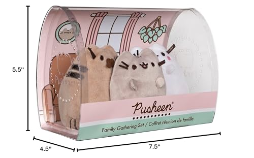 GUND Pusheen surface-washable plush, easy cleaning after adventures.