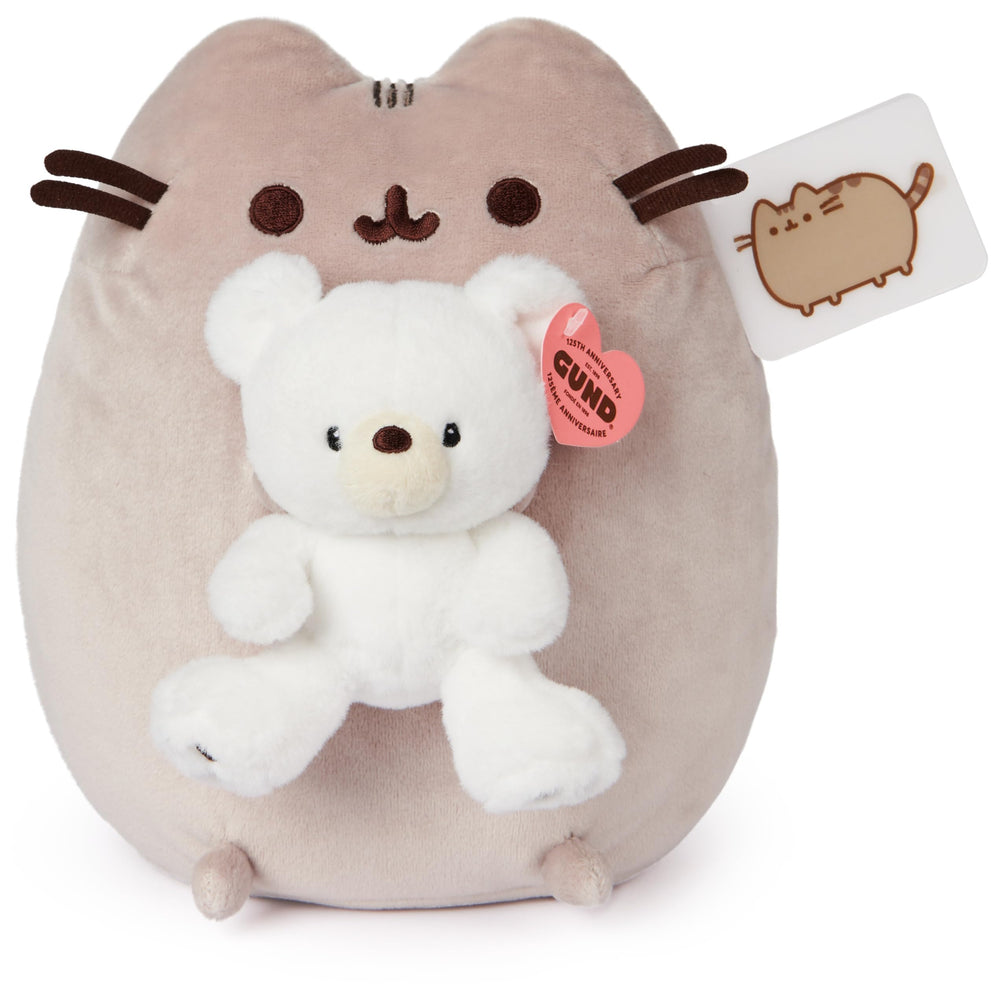 GUND Pusheen with Kai Bear suits collectors and kids aged 8+.