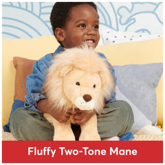 Ear details and faux suede nose add charming, lifelike charm.