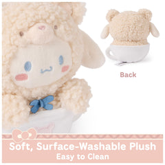 GUND 6-inch collectible plush adds kawaii charm to shelves and desks.