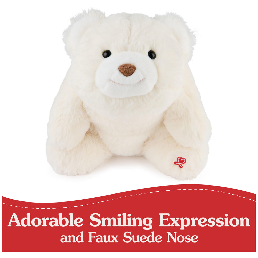 GUND Snuffles crescent hug design for comforting squeezes.