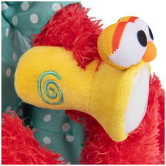 Soft premium plush fabric offers cozy cuddliness for storytime or naptime.