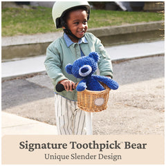 GUND Toothpick Ripple with corduroy nose adds character for tactile play.