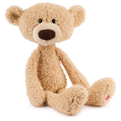 GUND Toothpick 15” beige teddy bear with floppy limbs for cuddling