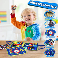 Guolely Busy Board color and shape recognition engages early math and classification