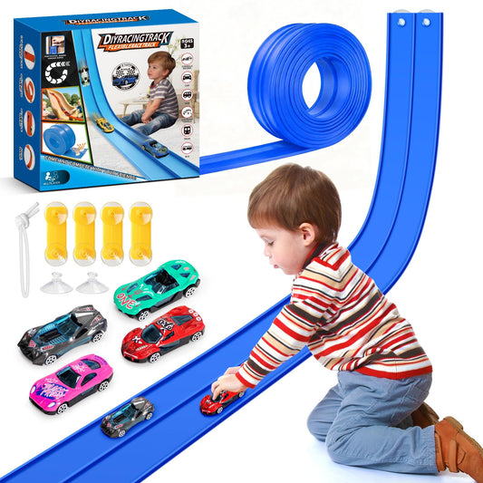 Guport 15ft flexible race track straight section for instant play on any surface.