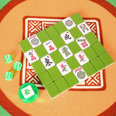 Family and friends enjoying a Mahjong session with the GUSTARIA set