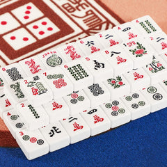 GUSTARIA tiles engraved with English letters and numerals for easy reading.