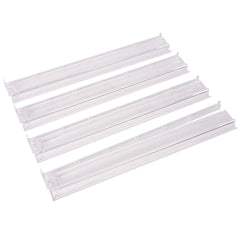 GUSTARIA Mahjong all-in-one rack and pusher in clear acrylic for easy tile handling.