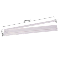 GUSTARIA Mahjong rack-pusher clear acrylic 4-pack side view highlighting integrated pusher