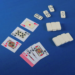 GUSTARIA multi-game mat supports mahjong, poker, dominoes.