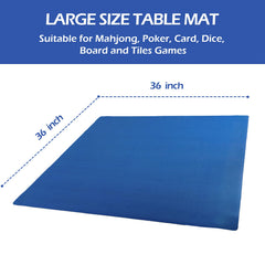GUSTARIA table cover non-slip backing keeps games steady.