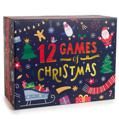 Gutter Games 12 Games of Christmas – Family Game Night Pack for All Ages | Hilarious Holiday Party Games
