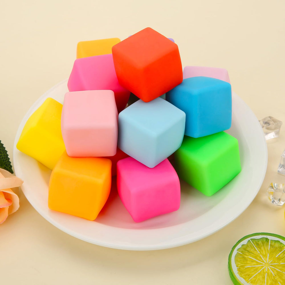 GWAHSA travel-friendly stress cubes fit in palm and bag