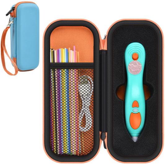 GWCASE Start+ essentials box in blue, compact storage for 3Doodler supplies.
