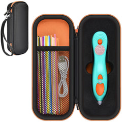 GWCASE Start+ Essentials case exterior with orange zipper for easy transport