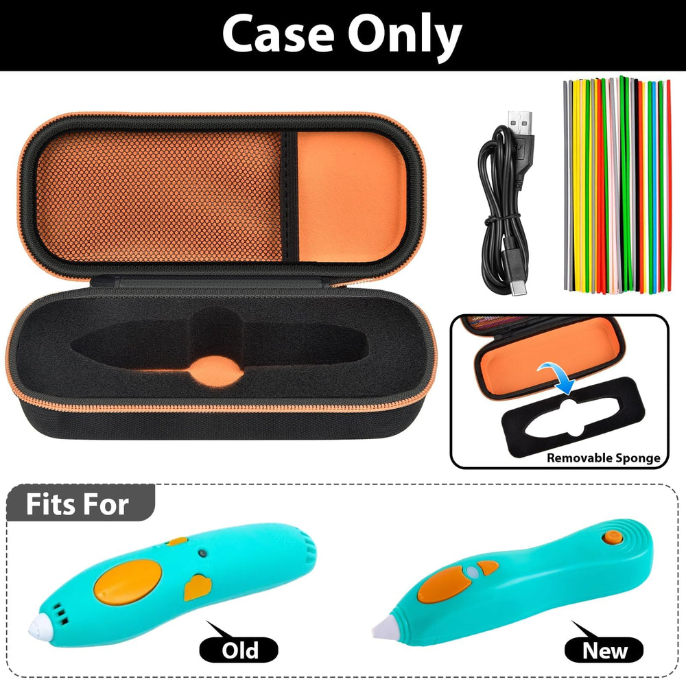 GWCASE Start+ Essentials interior mesh pocket keeps refills organized