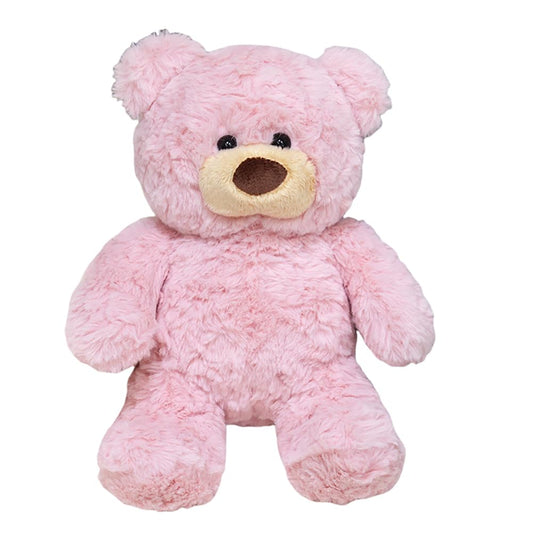 Gwxqybfe 10inch pink teddy bear: cuddly companion for comfort and bedtime hugs.