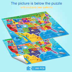GWXWU children playing puzzle to promote focus and collaborative learning.