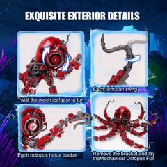 GXJTYYBS octopus with display stand ready for desk presentation