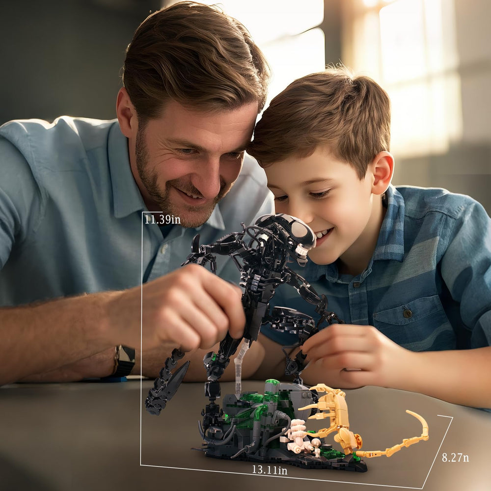 GXJTYYBS Xenomorph construction uses premium ABS for a smooth, safe build.