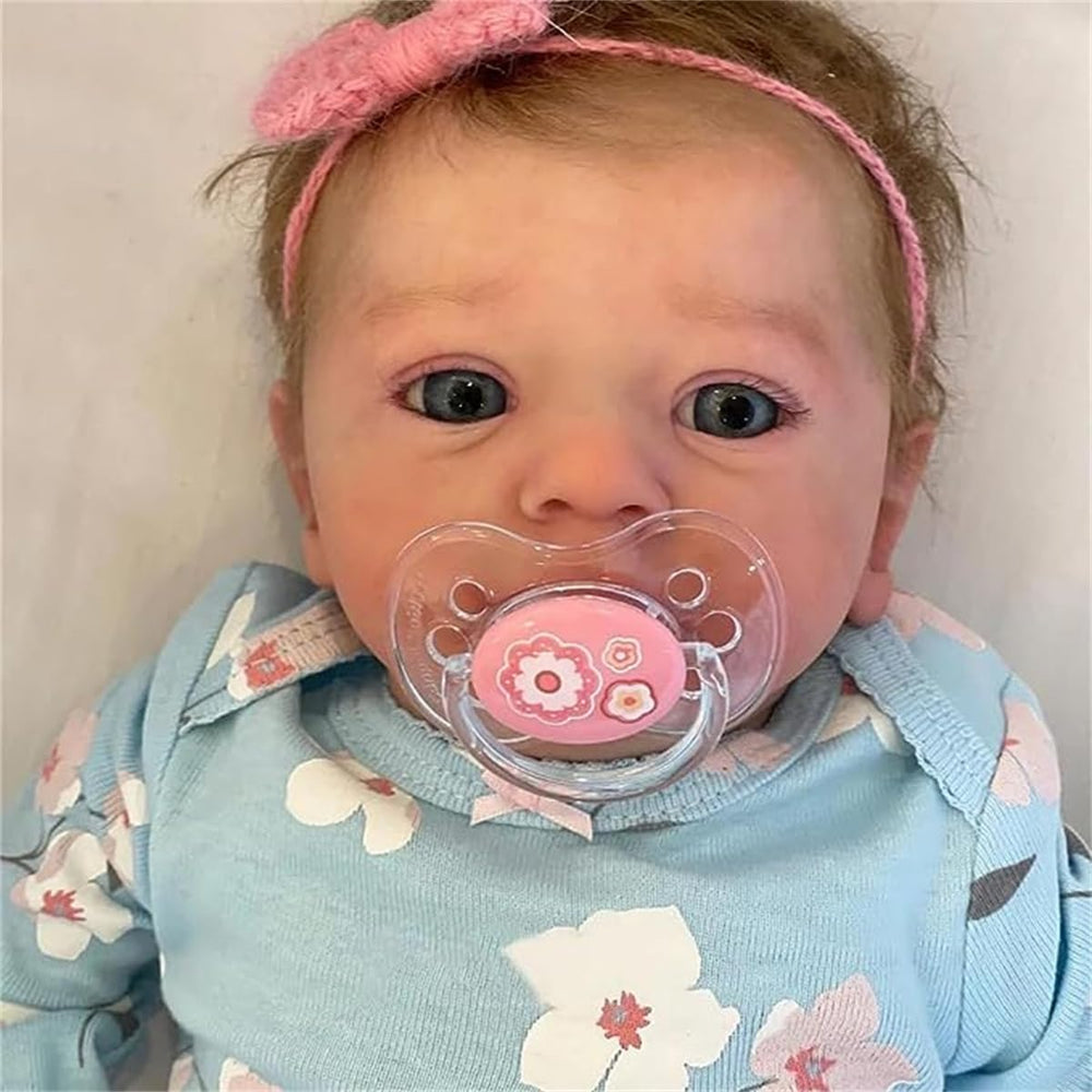 GYCV weighted cloth body doll provides cuddly, comforting holding experiences.