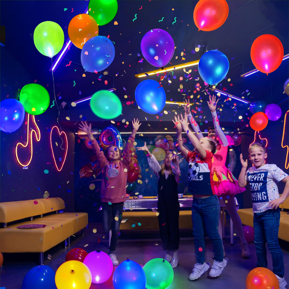 GYIPFIPA LEDs for indoor or outdoor balloon decoration ideas setup