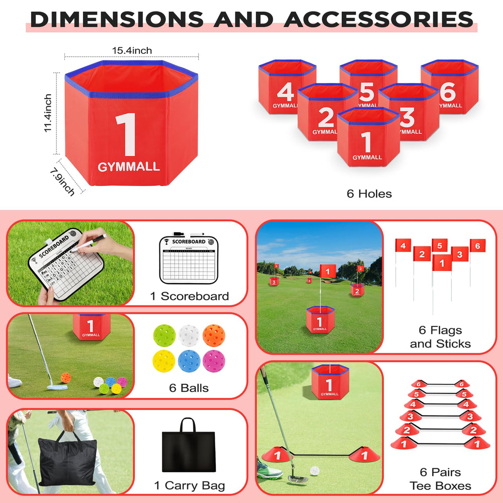 GYMMALL foldable design enables easy carrying and compact storage after play