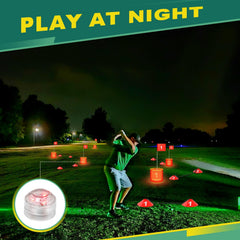 GYMMALL Golf Yard Bucket Game tee boxes and top covers setup options