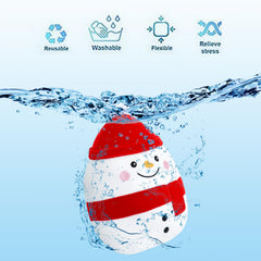GYNAKJ Snowman Plush as bedtime companion for kids