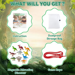 Gytera Dinochez portable storage bag keeps pieces organized for travel.