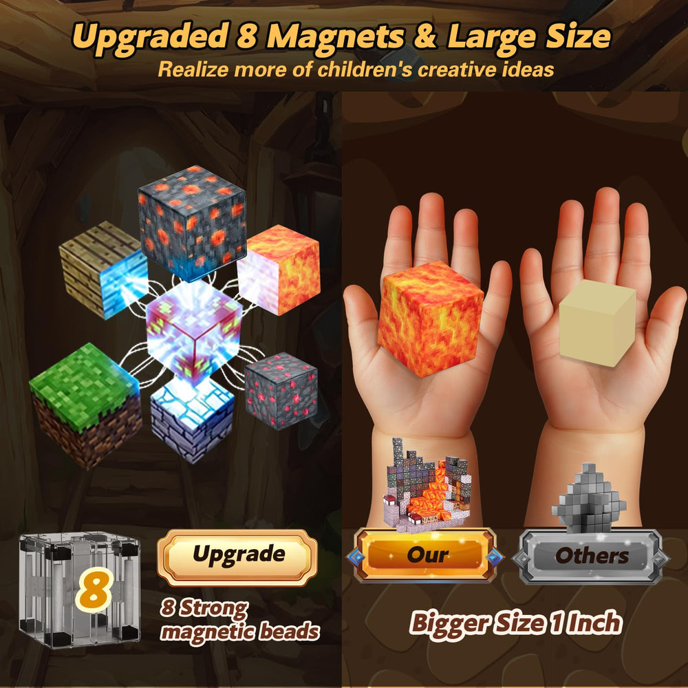 gyttoping magnetic blocks develop hand-eye coordination through hands-on construction